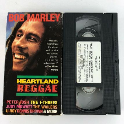 Bob Marley & The Wailers and Friends Heartland Reggae VHS The Definitive Reggae