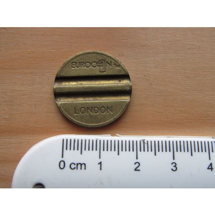 Eurocoin TM Double Ribbed Token (e133)