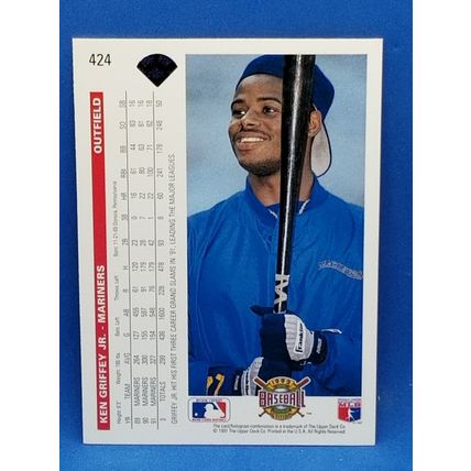 1992 Upper Deck #424 Ken Griffey Jr.