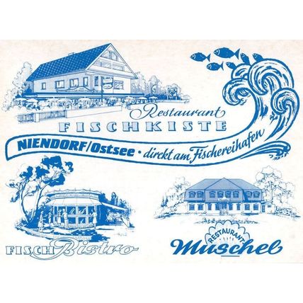 Restaurant Fischkiste Bistro Timmendorfer Strand German Postcard