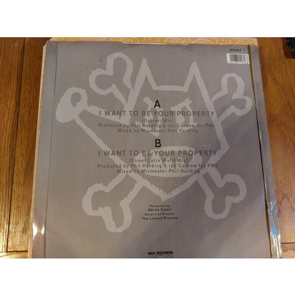 Blue Mercedes – I Want To Be Your Property (BONAT1) 1987 (12" Single)