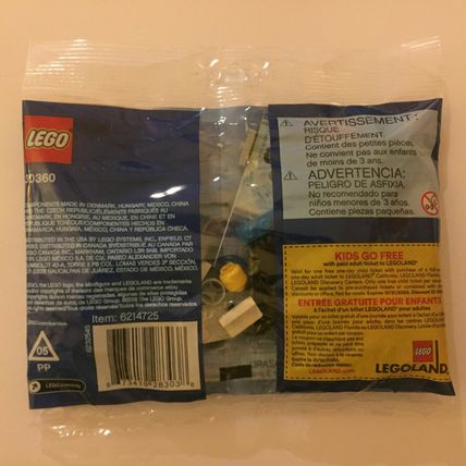 New City Arctic Ice Saw Lego Set Polybag