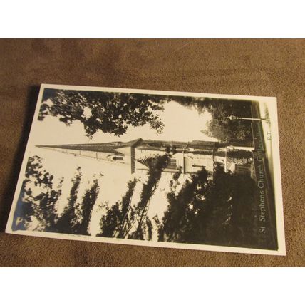 Early real photo Postcard- St Stephens Church, College Road - Dulwich, London
