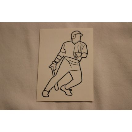 Adrian Beltre 2005 Topps Bazooka TATTOO NNO