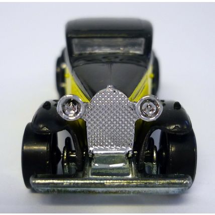 Hot Wheels '37 Bugatti Black Die-Cast Car 1980