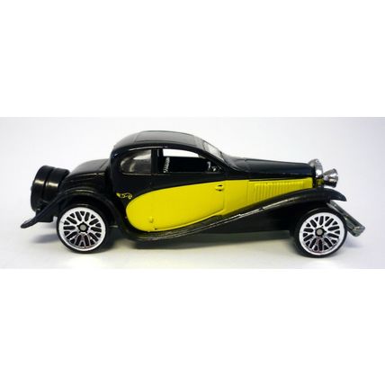 Hot Wheels '37 Bugatti Black Die-Cast Car 1980
