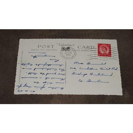 1959 real photographic Postcard - Norwich Cathedral - Norfolk