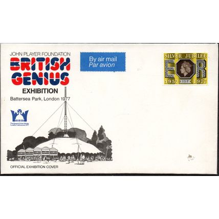 1977. British Genius Exhibition Souvenir Envelope