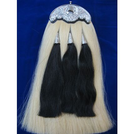 Genuine Highland Pipers Full Dress Long Horse Hair Sporrans