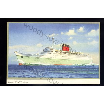 LS2515 - Cunard Liner - Caronia - Artist -U/K - postcard