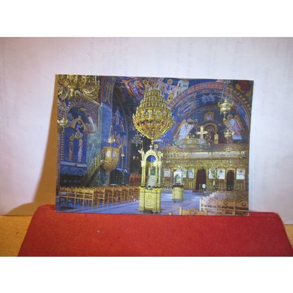 BLESSEDVIRGIN MARY OF CREMASTI, RHODES Greece used postcard 1990 pm =