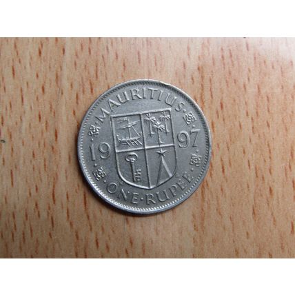 Mauritius 1997 1 Rupee Coin
