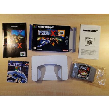F-Zero X Nintendo 64 PAL Germany Made in Japan 1998