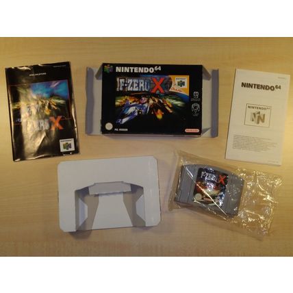 F-Zero X Nintendo 64 PAL Germany Made in Japan 1998