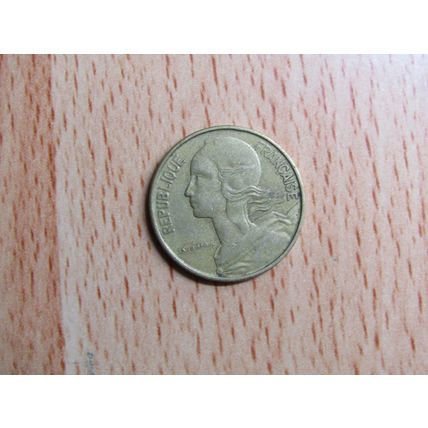 France Republic 1971 10 Centimes Coin