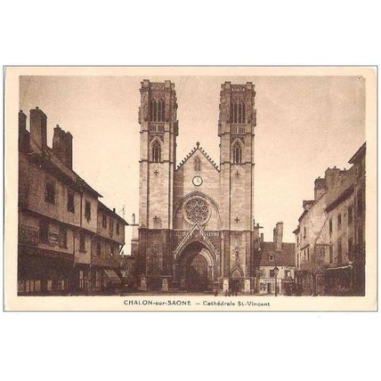 71 - Chalon-sur-Saône - la cathédrale St Vincent