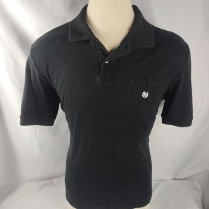 Chaps Men's Black Short Sleeve Polo Shirt Size Large