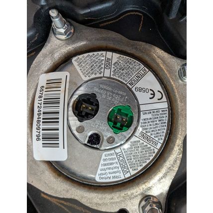 air bag 2008 2009 2010 2011 2012-14 bmw x6 e71 driver left steering 32306888429