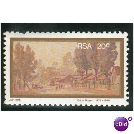 South Africa 1976 - SG 402 - "Street Scene Doorfontein" Erich Mayer 1876-1960 2