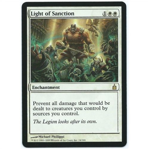 Magic the Gathering - Ravnica City of Guilds - #24/306 - Light of Sanction