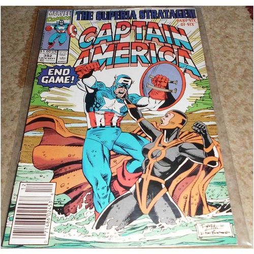 Captain America (1968 1st Series) # 392...September 1991