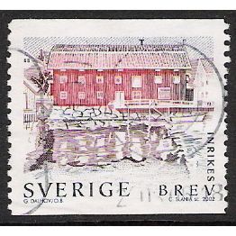 Fa 2316: letter multticoloured Summer in Bohusiän: 'Häröns Magasin.'