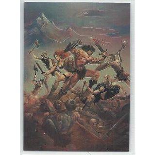 CONAN series 1 ' ALL CHROMIUM card # 27 (1993)