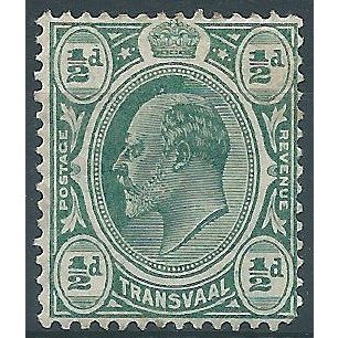 Transvaal 1905 SG273 1/2d Yellow-Green Mounted Mint .. ..