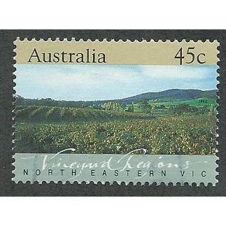 AUS 1992 45c 'VINEYARDS -VIC' FINE USED (EBID47-890)