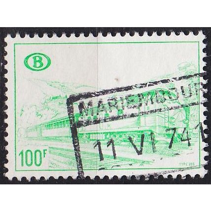BELGIEN BELGIUM [Eisenbahn] MiNr 0341 x ( O/used )