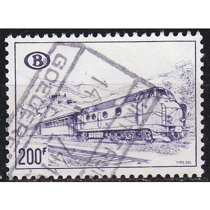 BELGIEN BELGIUM [Eisenbahn] MiNr 0342 x ( O/used )