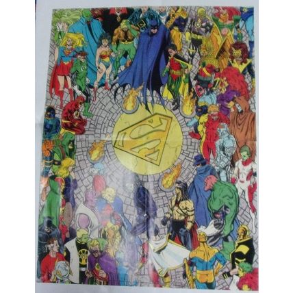 DC COMICS ' FUNERAL FOR A FRIEND ' POSTER (1992)