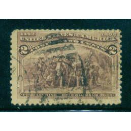 Used 231 2c Landing of Columbus Fine T1296