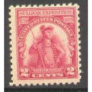657 2c General John Sullivan Just Clears MNH Q0922