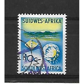 SouthWestAfrica.SG180 10c Diamond.Fine Used.May21b