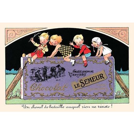 Societe Anonyme Verviers Chocolat 20 x 30 Poster