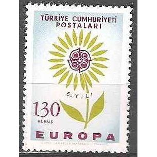Türkiye 1964 Michel 1918 Neuf ** Cote (2009) 1.75 € Europa CEPT Fleur