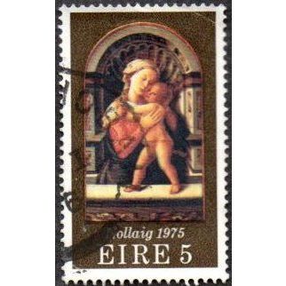 Eire. 1975 5 Value. Nollaig, Christmas. Fine Used