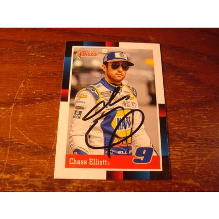 2021 Donruss, Autograph Card, w/COA, CHASE ELLIOTT, #170