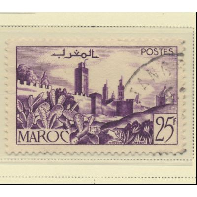 French Morocco Stamp Scott #300, Used