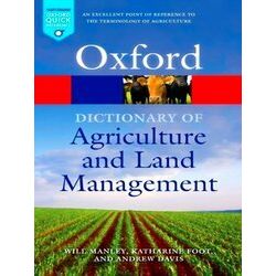 Dictionary Of Agriculture & Land Mana