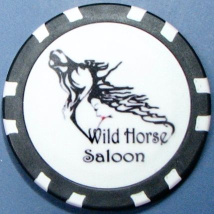 Wild Horse. Brothel Casino Chip. Reno, NV. Summer. BR08.