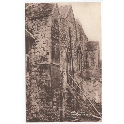 Abbey Ruins Abingdon Oxfordshire Postcard