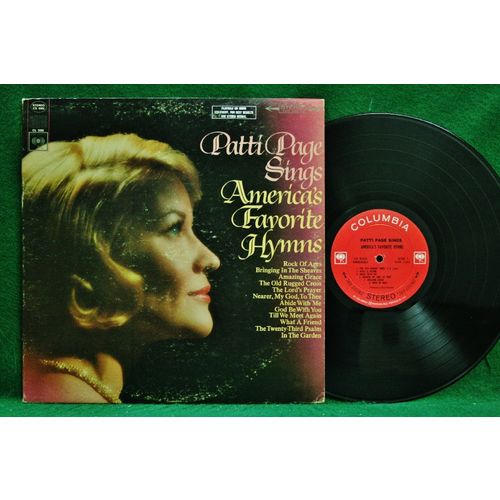 Patti Page - Sings America’s Favorite Hymns - CS 9305 - VG