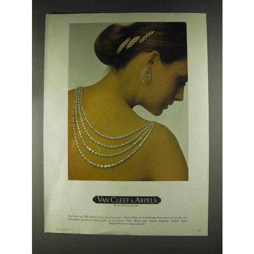 1979 Van Cleef & Arpels Jewelry Ad