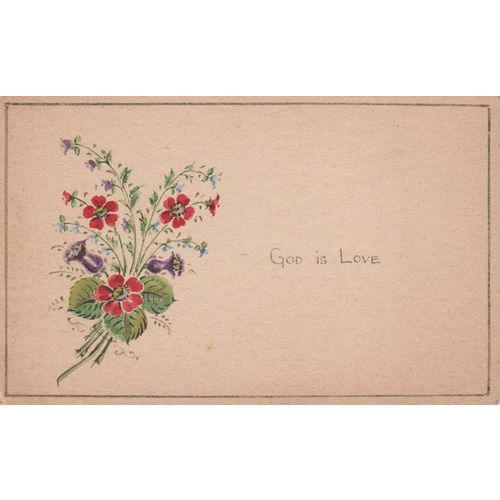 GB circa 1890 God is Love see rest