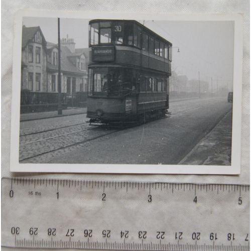 Photo Glasgow Tram no.779 in 1960