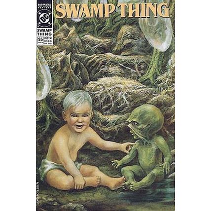 Swamp Thing (Vol 2) # 095 VFN+ ORIG US COMICS
