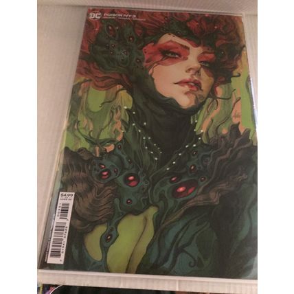 2022 DC Comics Poison Ivy Artgerm Minimal Trade Variant Cover #3