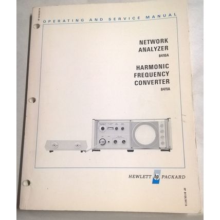 Hewlett Packard Network Analyzer 8410A, Harmonic Frequency Converter 8411A